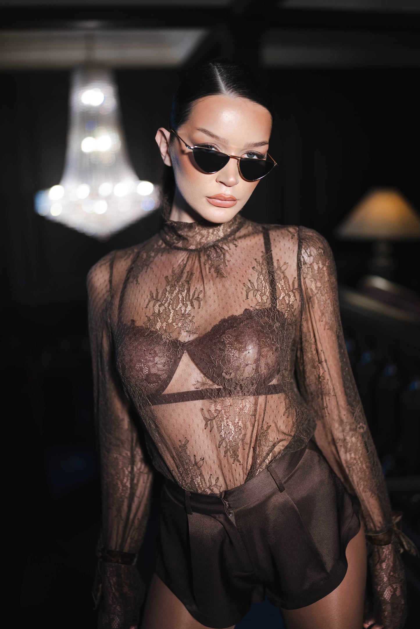 Ella Lace Chocolate (Pre - Order)