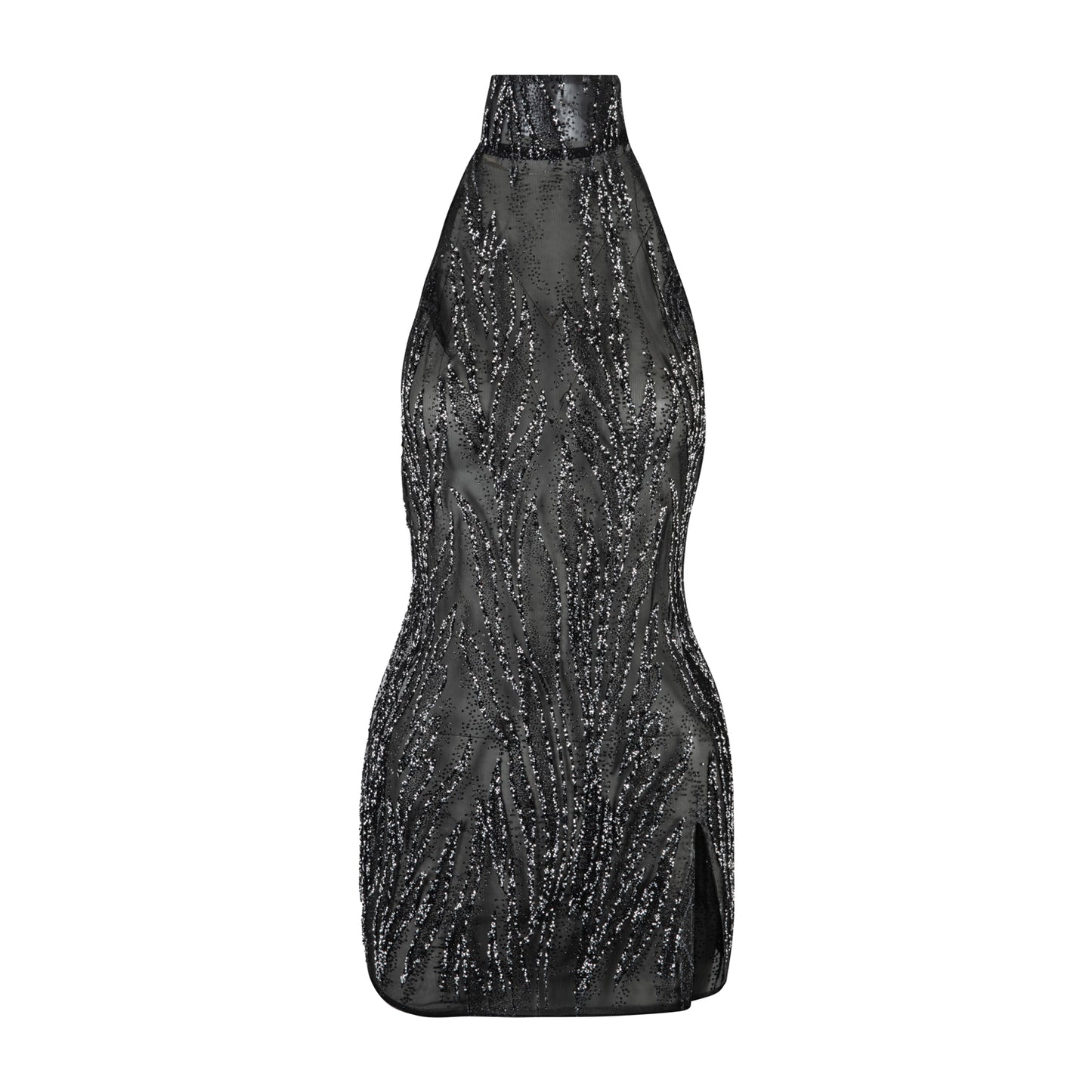 Martini Embellished Dress Black