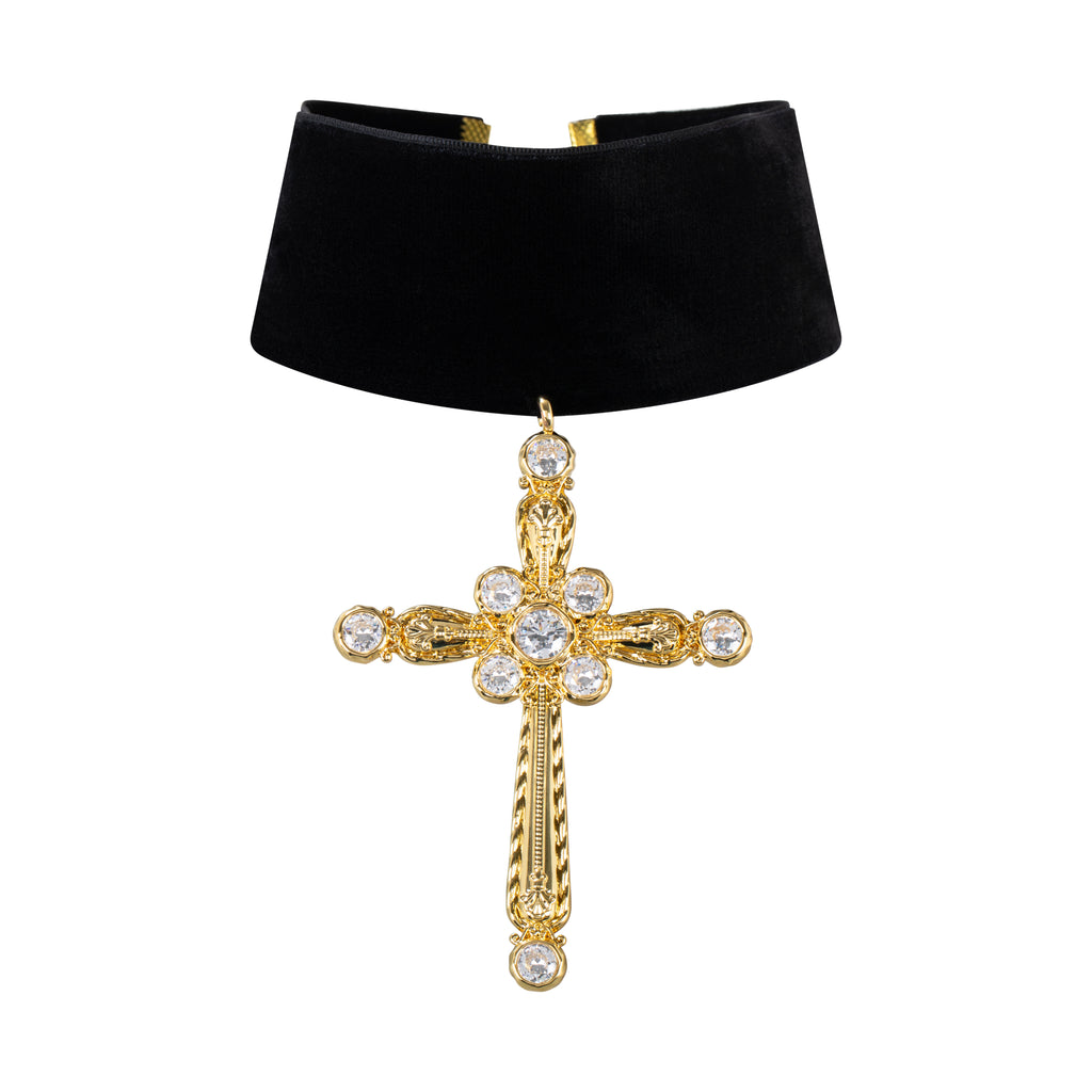 Saint Cross Choker