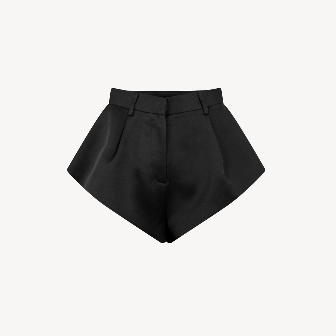Adorn Black Tailored Shorts