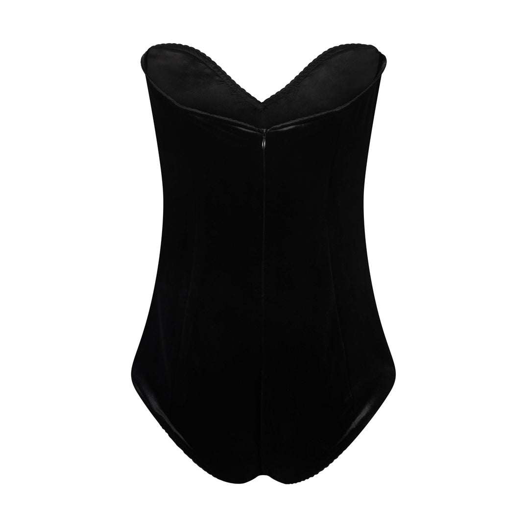 Icon Velvet Romper
