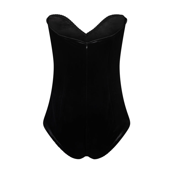 Icon Velvet Romper