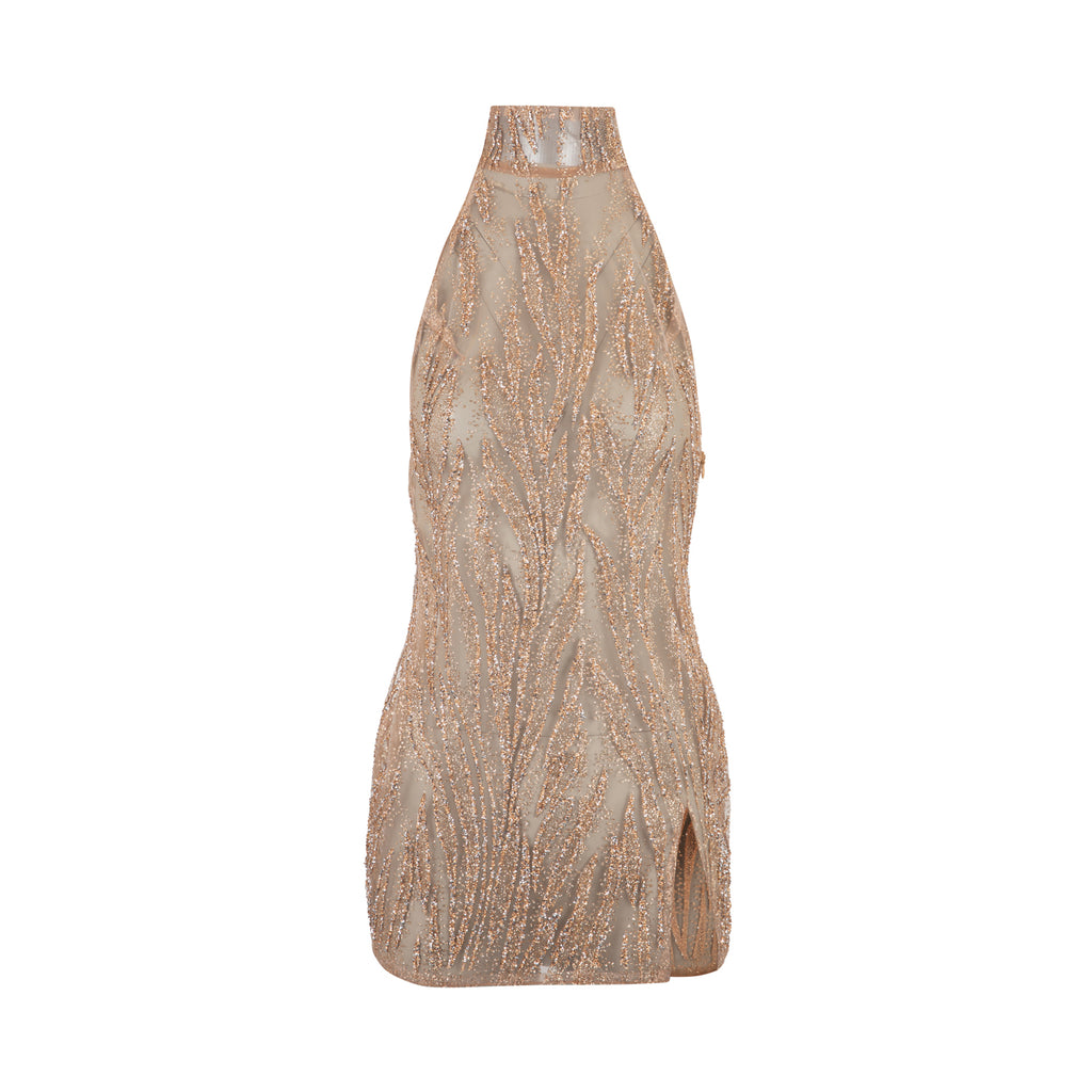 Martini Embellished Dress Rose