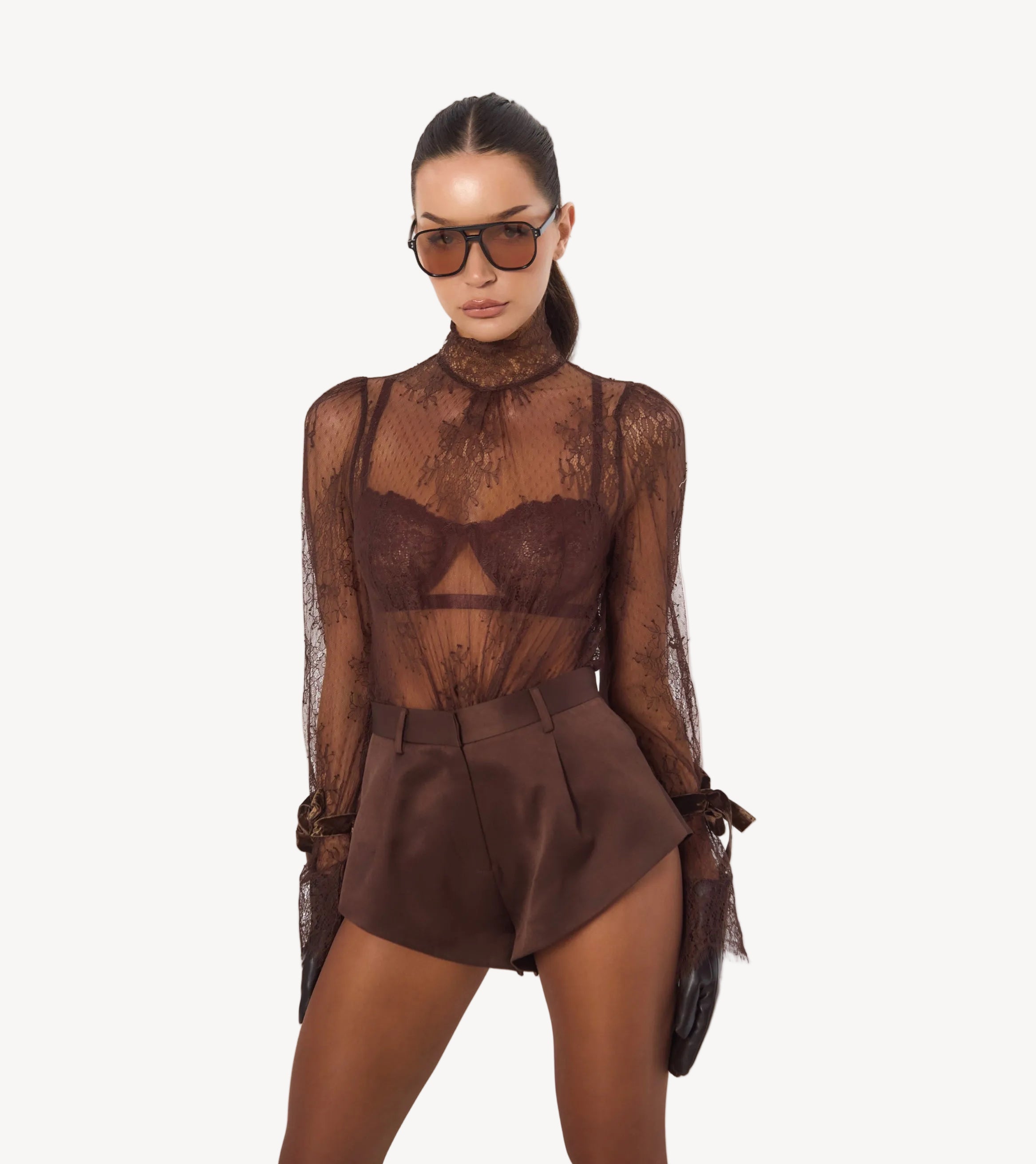 Adorn Shorts | Chocolate