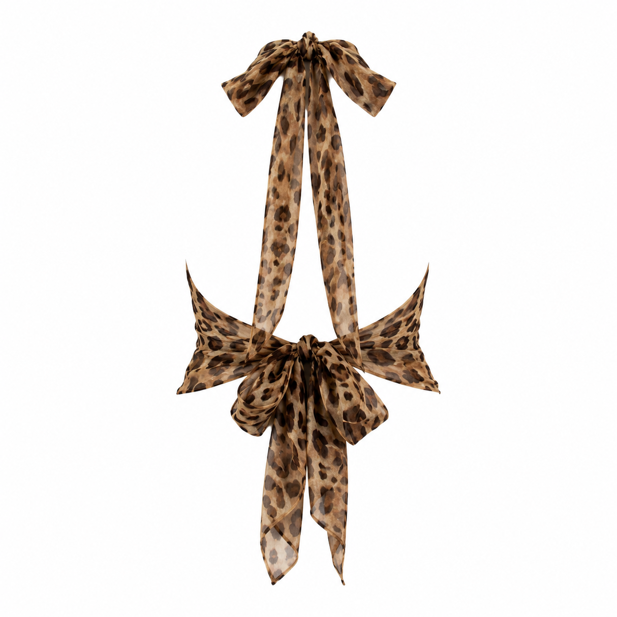 Malibu Leopard Print Halterneck Top (LAUNCHING 8TH AUGUST)