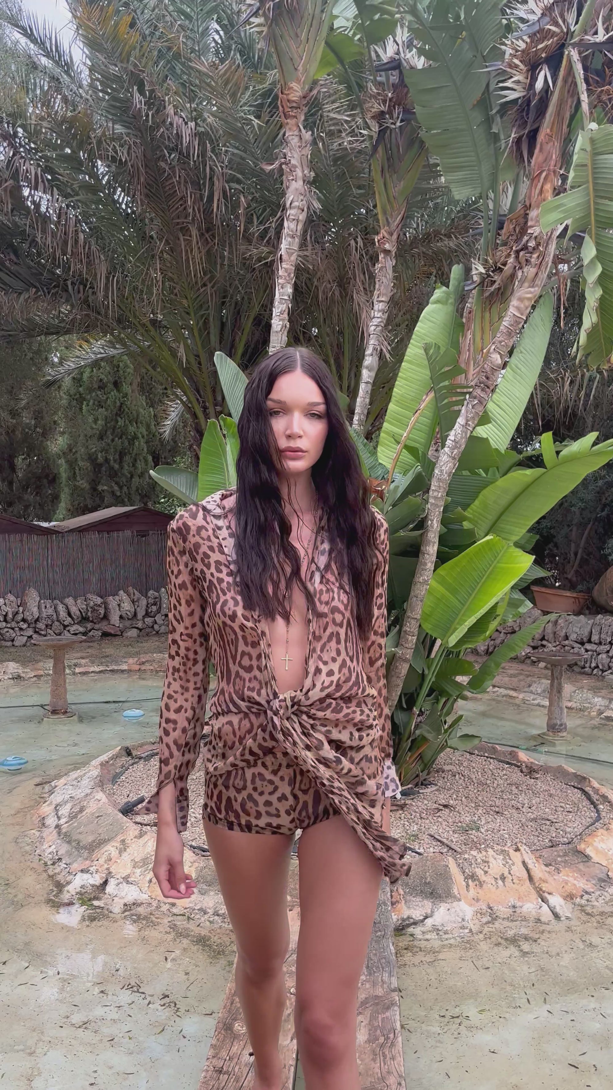 Cosmopolitan Leopard Shorts